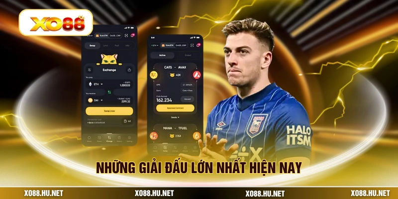 Những giải đấu lớn nhất hiện nay