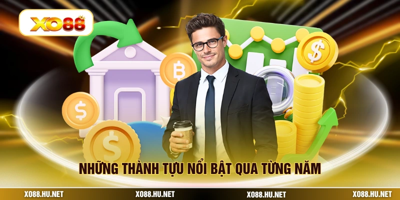 Những thành tựu nổi bật qua từng năm